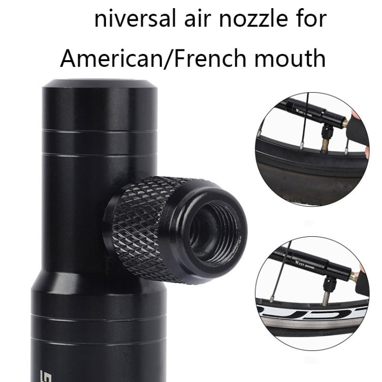 WEST BIKING YP0711083 Multifunctional Bicycle Tire Repair Tool Portable Inflator Emergency Riding Equipment