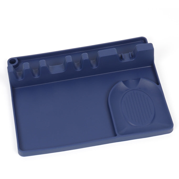 2 in 1 Kitchen Silicone Spoon Holder Shelf