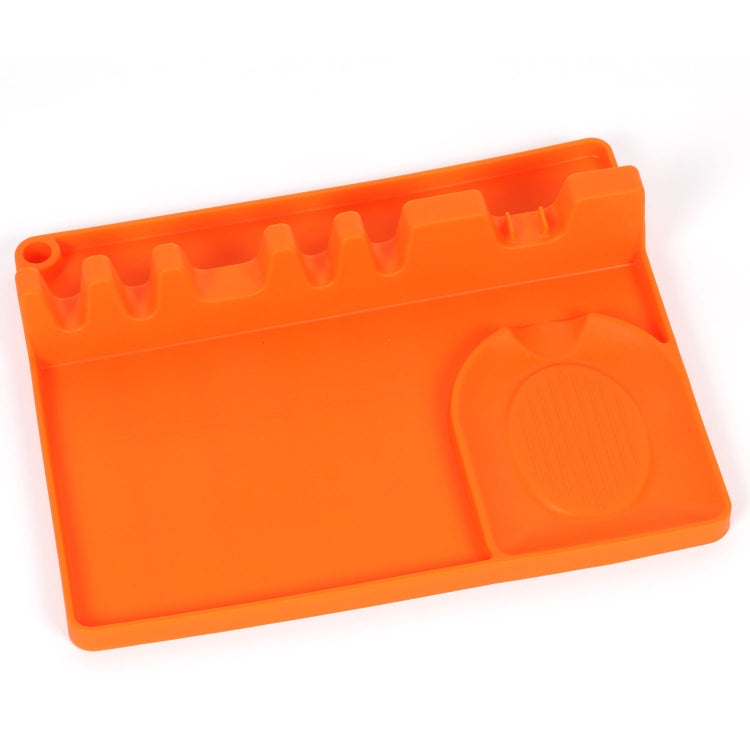 2 in 1 Kitchen Silicone Spoon Holder Shelf