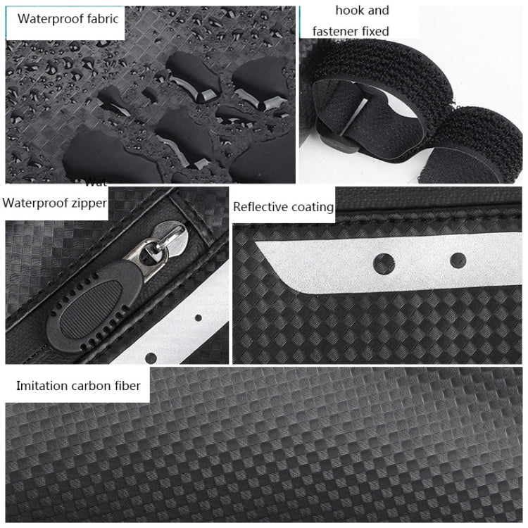 WEST BIKING Bicycle Large-Capacity Triangle Bag Waterproof Beam Bag Riding Equipment