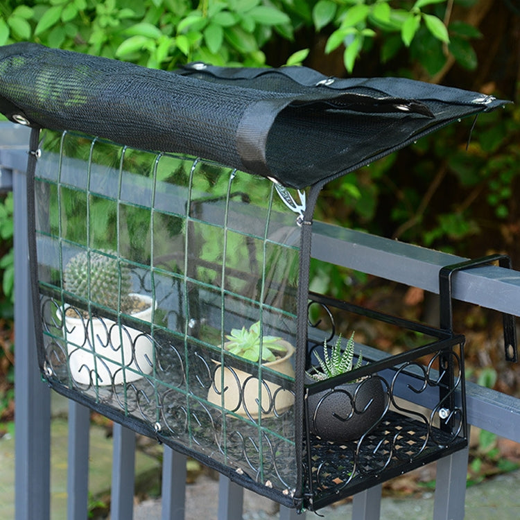 Flower Frame Sunshade Net Balcony Flower Sunscreen Rain Frame Cover Canopy
