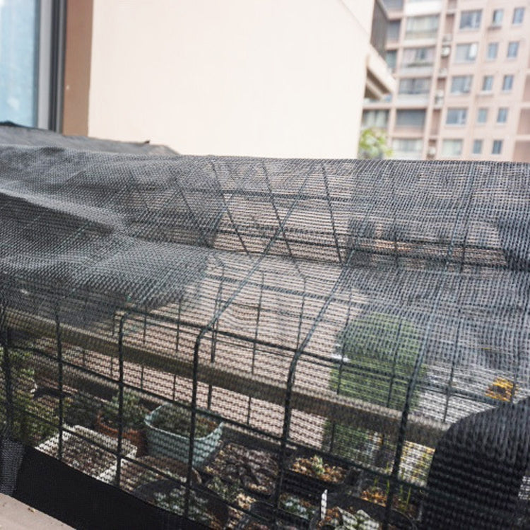 Rainproof Awning Thermal Insulation Round Wire Mesh Flower Stand Sun Shed