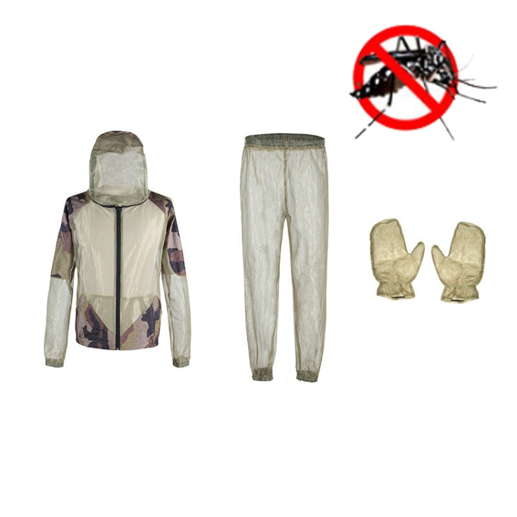 Camping Adventure Anti-Mosquito Bite Suit Summer Outdoor Fishing Breathable Mesh Anti-Mosquito Suit, Specification: