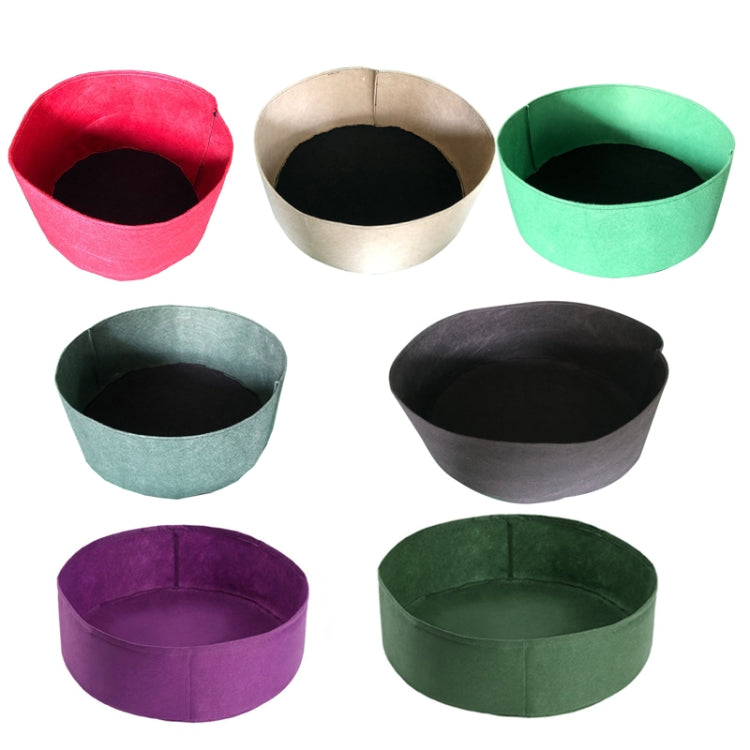 Felt Planting Barrel Indoor Outer Round Plant Bag Non-Woven Seedling Bag