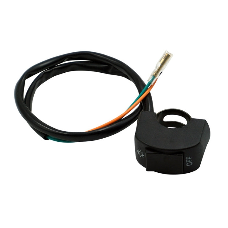 5 PCS Motorcycle Handlebar Tap Switch LED Headlight Break Extinguishing Fire Double Flash Switch