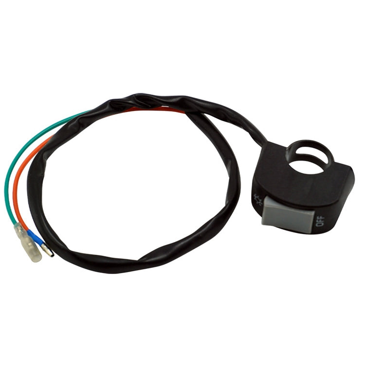 5 PCS Motorcycle Handlebar Tap Switch LED Headlight Break Extinguishing Fire Double Flash Switch