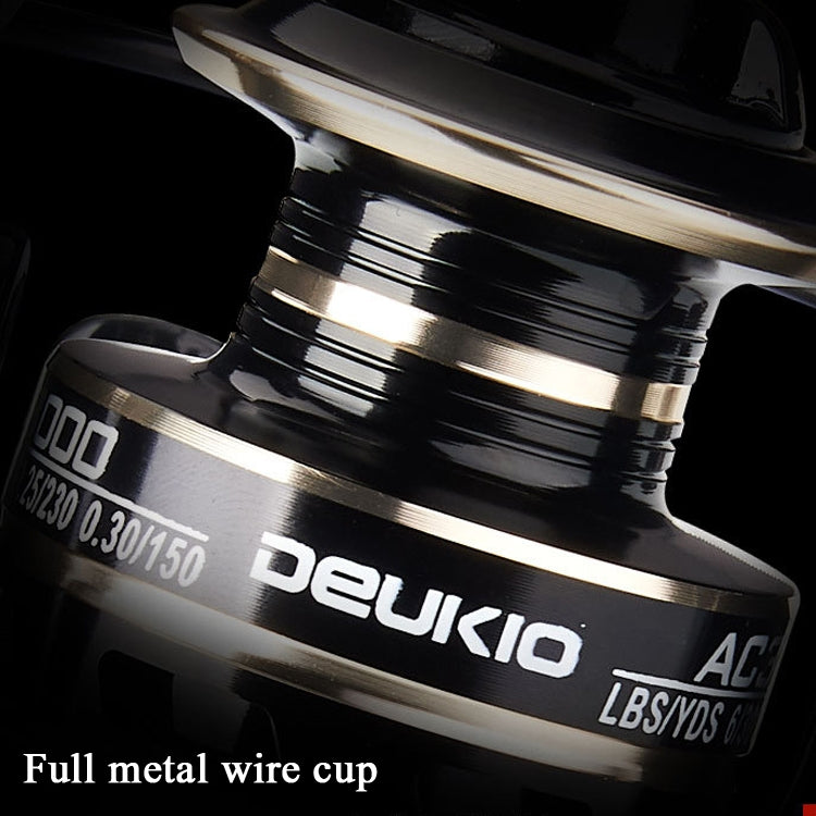 DEUKIO Fishing Wheel AC Sea Otter Fishing Supplies With All Metal Rocker