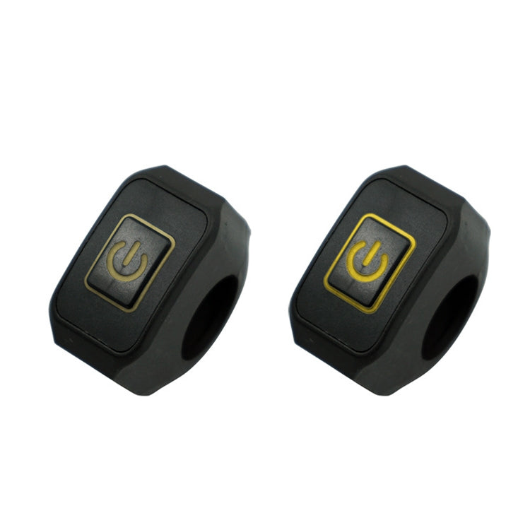 2 PCS Motorcycle Electric Car Modified Accessories Headlight Speaker Over-Car Light Spot Fire Light Multi-Function Self-Locking Switch