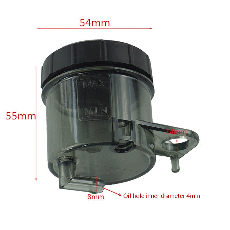 2 PCS Motorcycle Modified Parts Front Brake Oil Liquid Cup Direct Brake Pump Universal Oil Pot