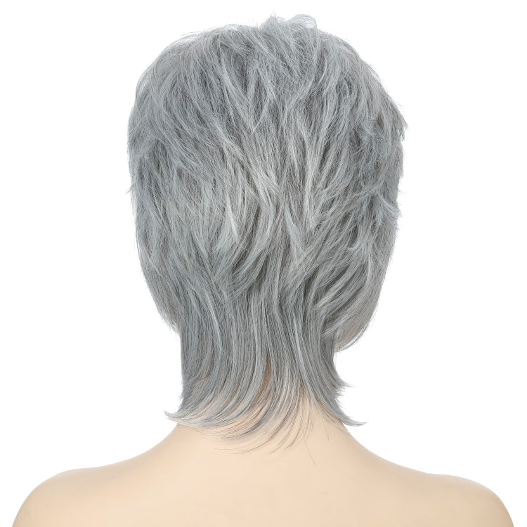 Short Hair Female Wigs Fluffy Fiber Set