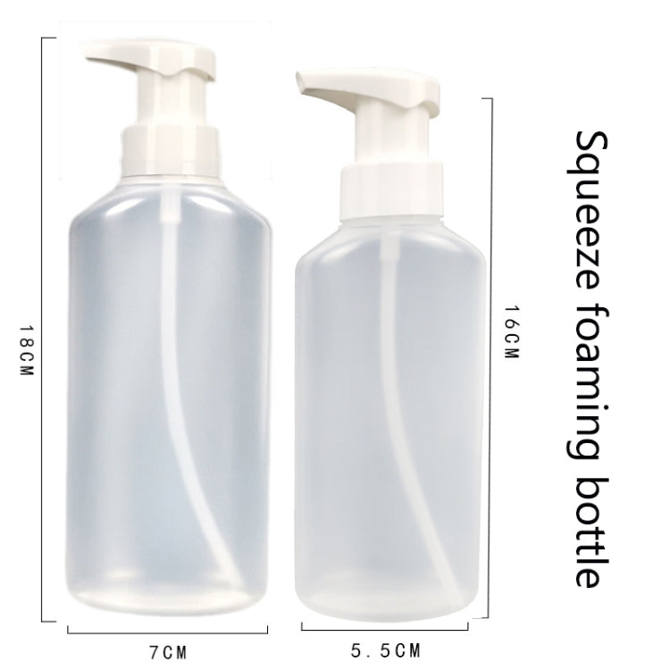 Hairdressing Foaming Bottle Styling Hot Foaming Bottle Hand Sanitizer Press And Bottling