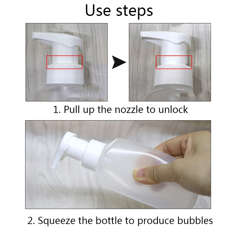 Hairdressing Foaming Bottle Styling Hot Foaming Bottle Hand Sanitizer Press And Bottling