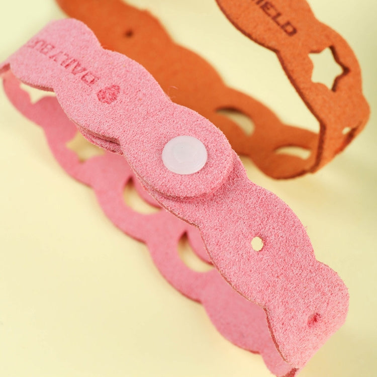 5pcs BUGS Mosquito Repellent Bracelet Mosquito Ring Outdoor Mosquito Bracelet Color Random Delivery