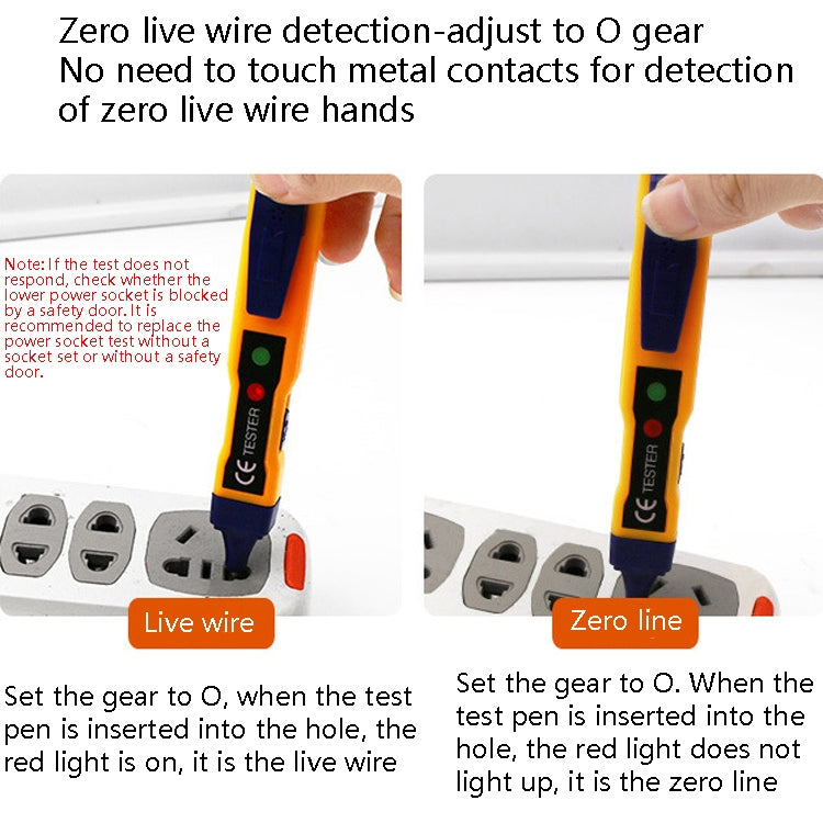 Non-Contact Smart Sound And Light Sensing Measuring Electric Pen