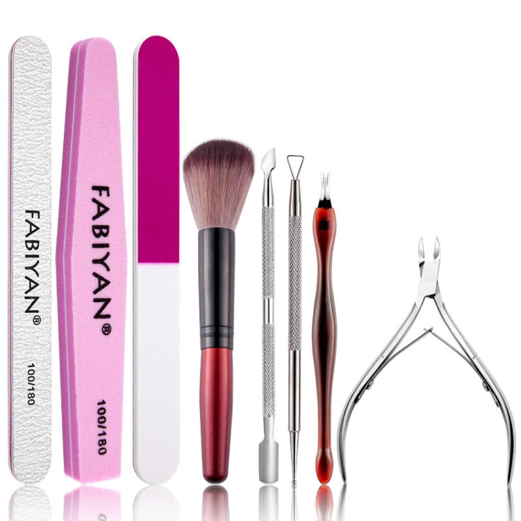 FABIYAN Nail Art Tool Set Manicure Disarm Tool Set