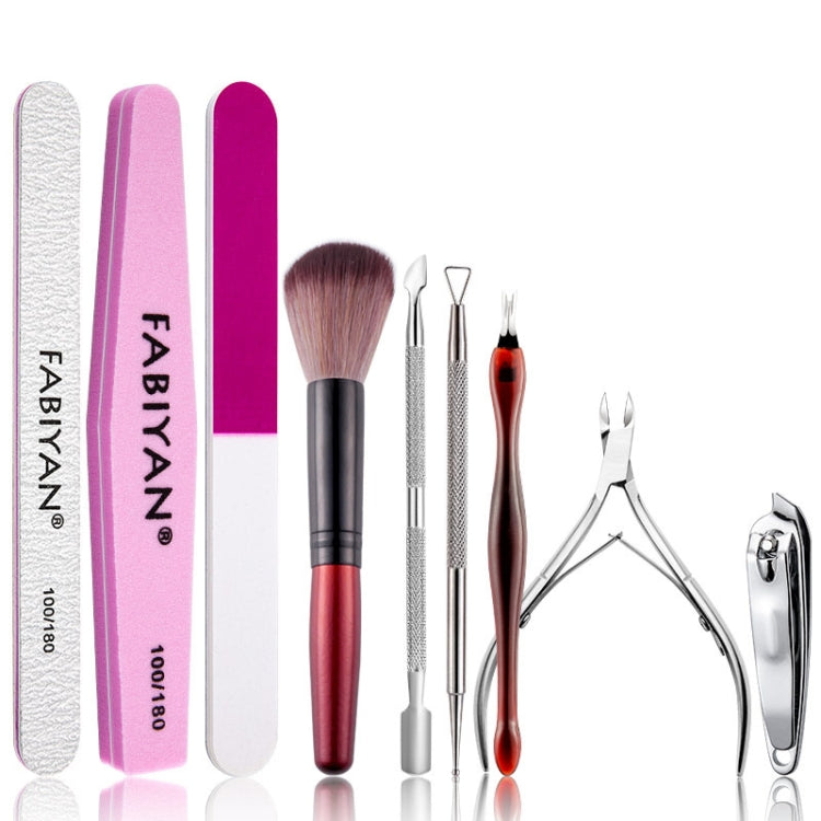 FABIYAN Nail Art Tool Set Manicure Disarm Tool Set