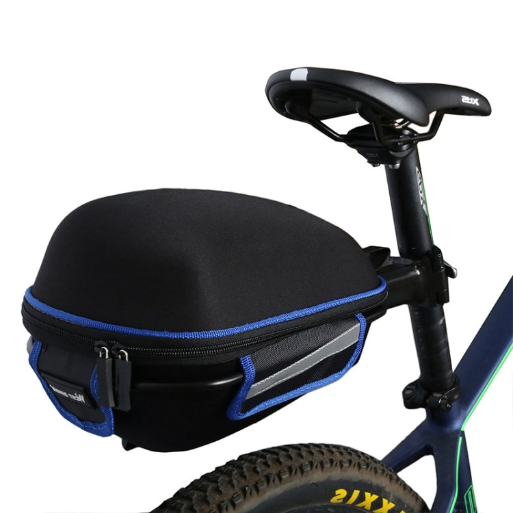 West Biking  Bicycle Shelf Mountain Road Bike Big Capacity Bag Riding Shelf Hard Shell Tail Bag  With Rain Cover
