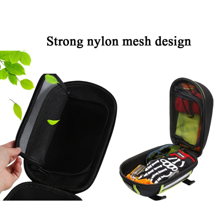 West Biking  Bicycle Shelf Mountain Road Bike Big Capacity Bag Riding Shelf Hard Shell Tail Bag  With Rain Cover