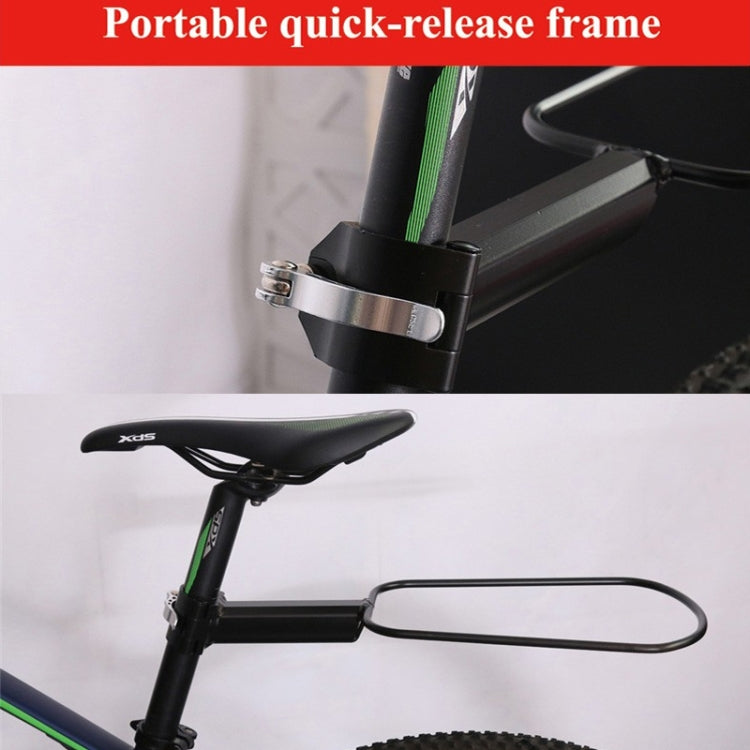 West Biking  Bicycle Shelf Mountain Road Bike Big Capacity Bag Riding Shelf Hard Shell Tail Bag  With Rain Cover