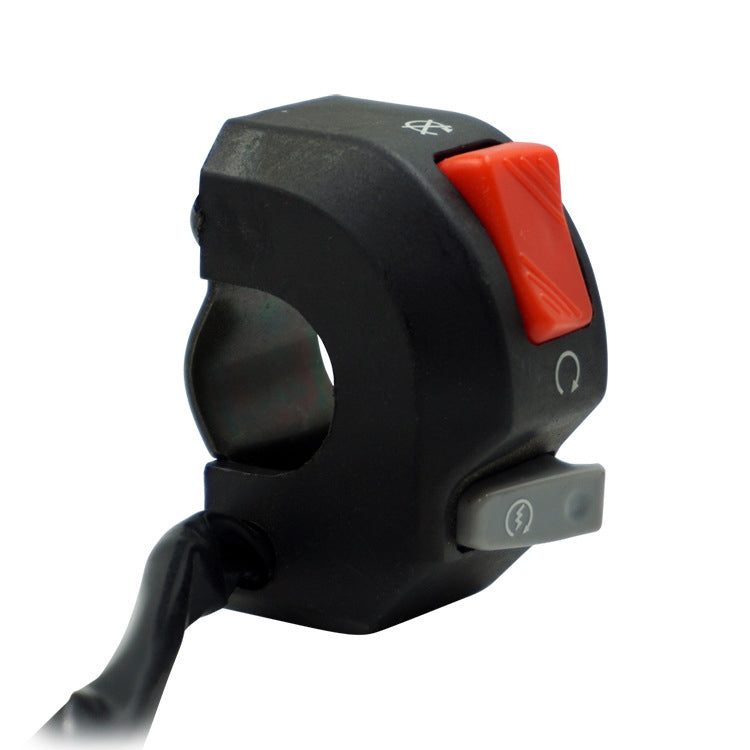 2 PCS Motorcycle Modified Faucet Extinguished Start Switch