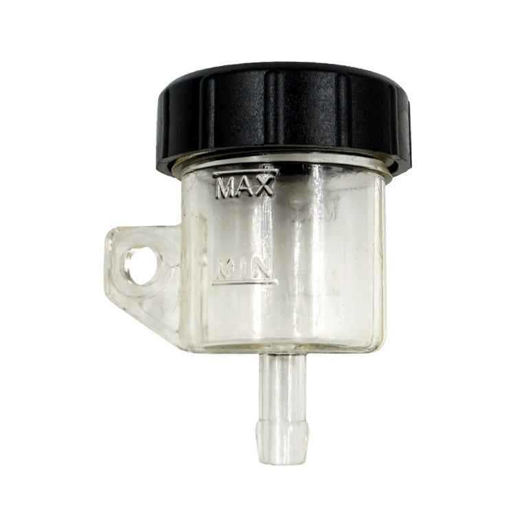 2 PCS Motorcycle Modification Accessories Off-Road Vehicle Large Displacement Straight Pump Transparent Oil Cup Brake Pump Modified Oil Pot