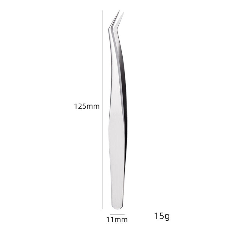 Nail Art Eyelash Tweezers Stainless Steel Colorful High Precision Grafting Eyelash Curler