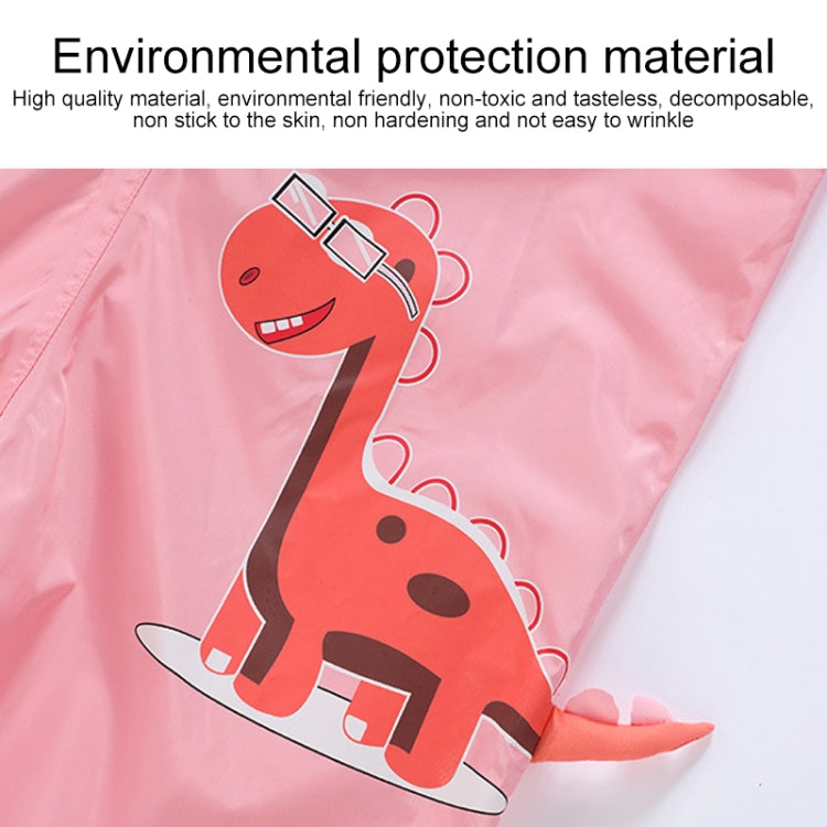 Dinosaur Continuous Children Raincoat Boy Girl Baby Reflective Ventilator Raincoat
