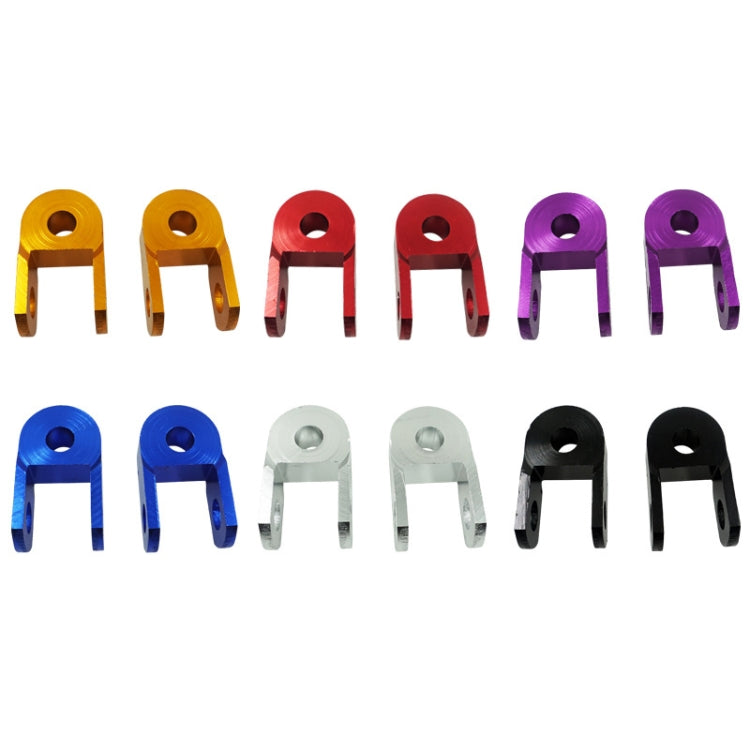 1pair Motorcycle Electric Vehicle Modification Accessories Small CNC Aluminum Alloy Shock Absorption Increaser