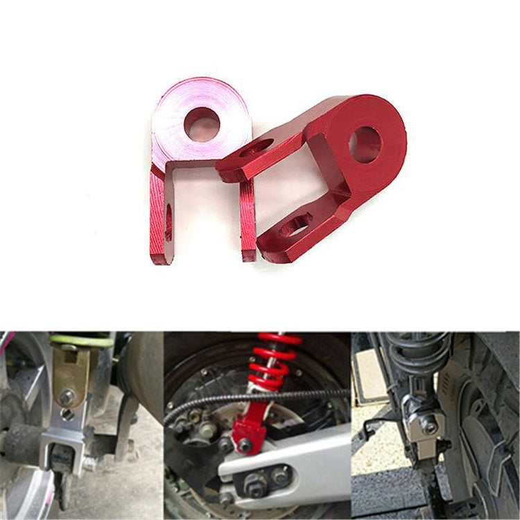 1pair Motorcycle Electric Vehicle Modification Accessories Small CNC Aluminum Alloy Shock Absorption Increaser
