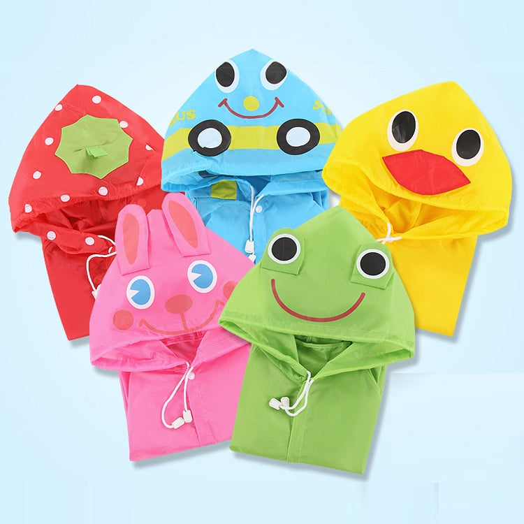 Children Cartoon Raincoat Student Poncho