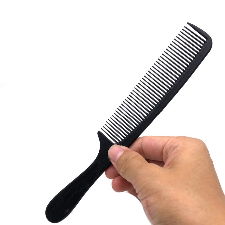 2 PCS Men Haircutting Comb Hair Salon Flat Haircutting Comb