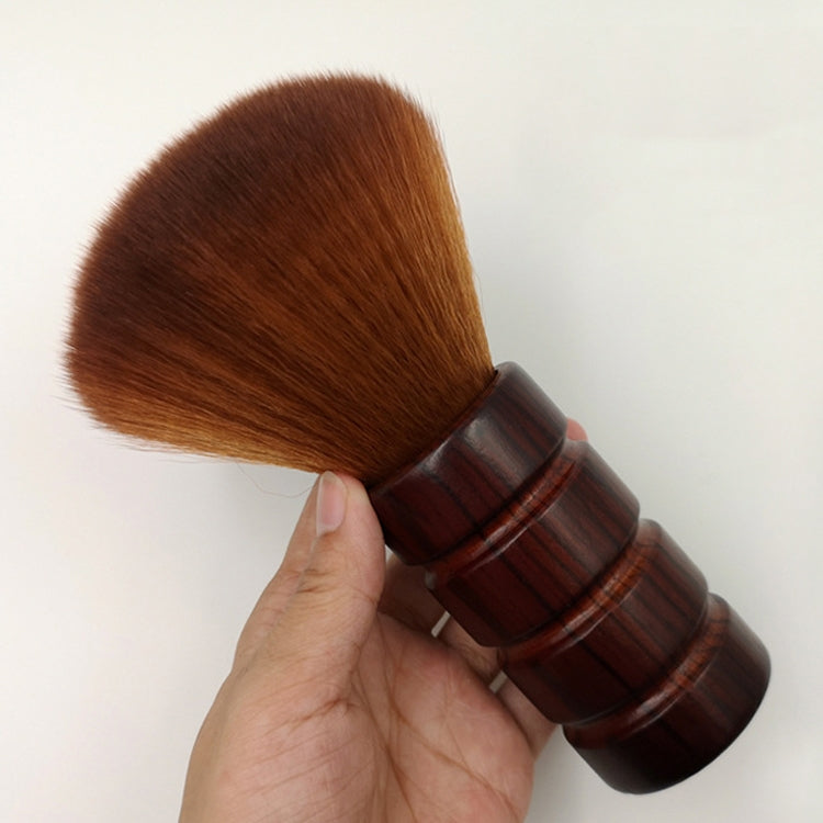 Hair Cut Broken Hair Duster Brush Solid Wood Soft Bristles Cleaning Brush Hairdressing Suppliess