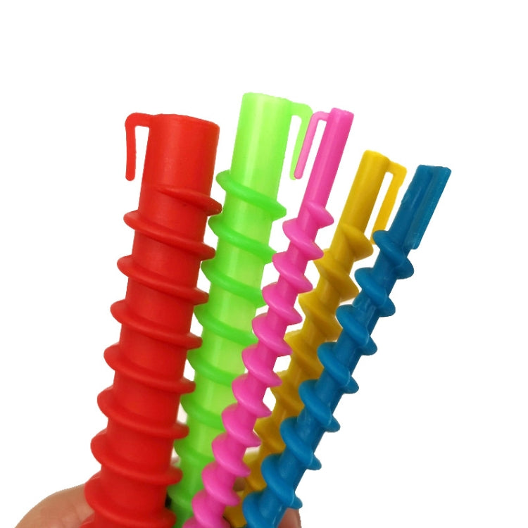 Hairdressing Curly Hair Perm Cold Perm Screw Bar Hair Salon Supplies Color Random Delivery, Specification: Big Core