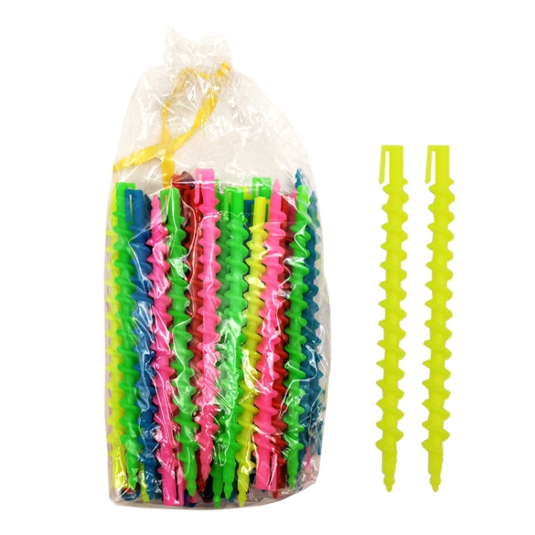 Hairdressing Curly Hair Perm Cold Perm Screw Bar Hair Salon Supplies Color Random Delivery, Specification: Big Core