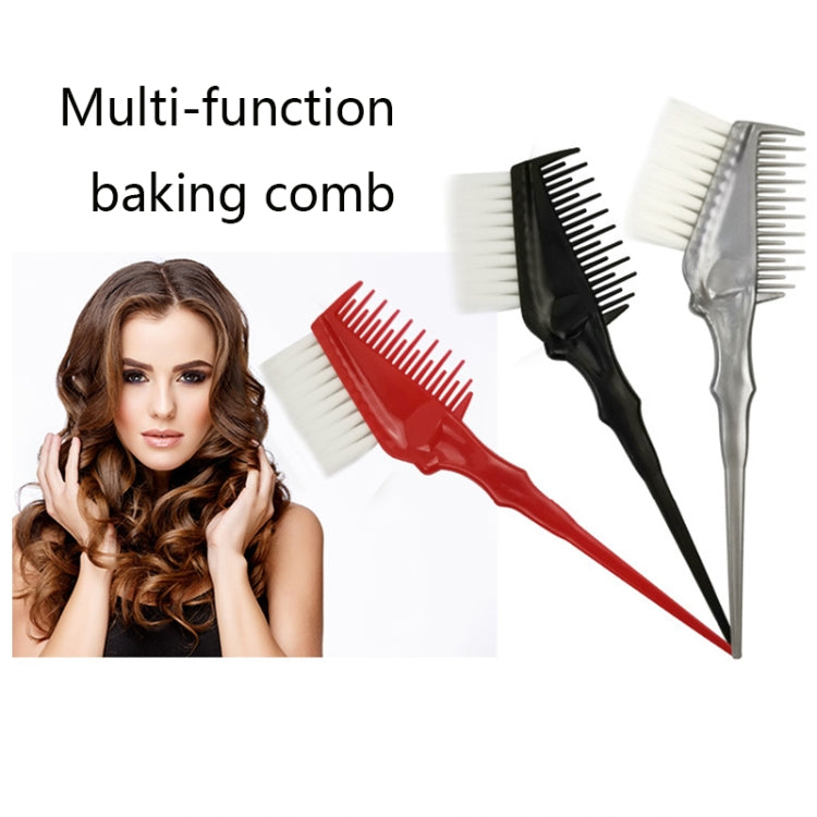 3 PCS Hair Dyeing Soft Brush Comb Hairdressing Tools Color Random Delivery