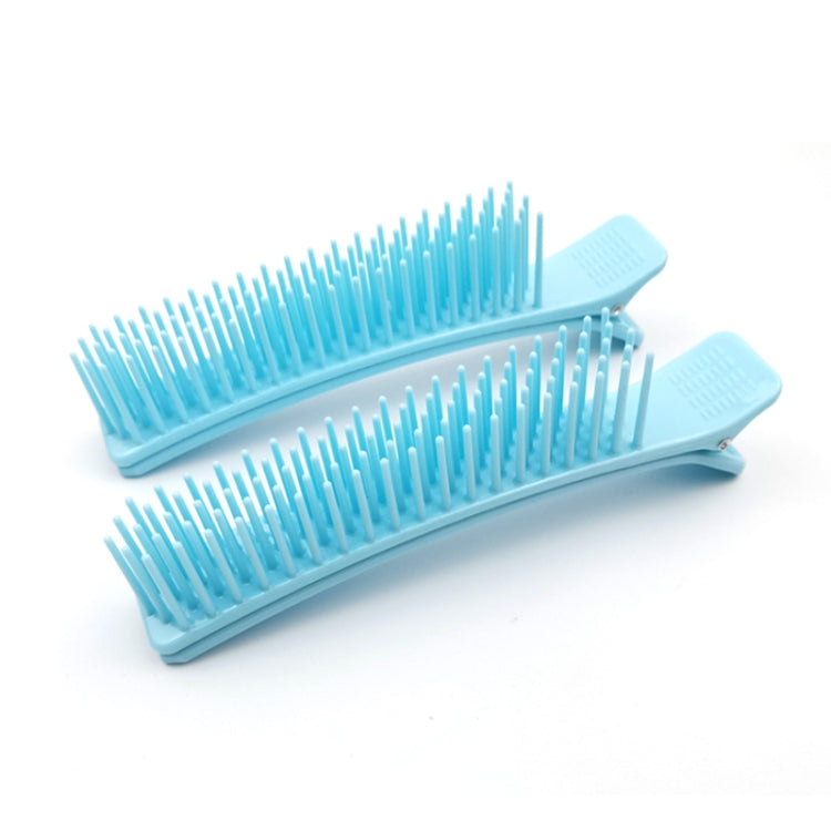 Hairdressing Highlighting Plastic Clip Hair Salon With Comb Clip Styling Layered Clip Bangs Hair Clip Comb Color Random Delivery