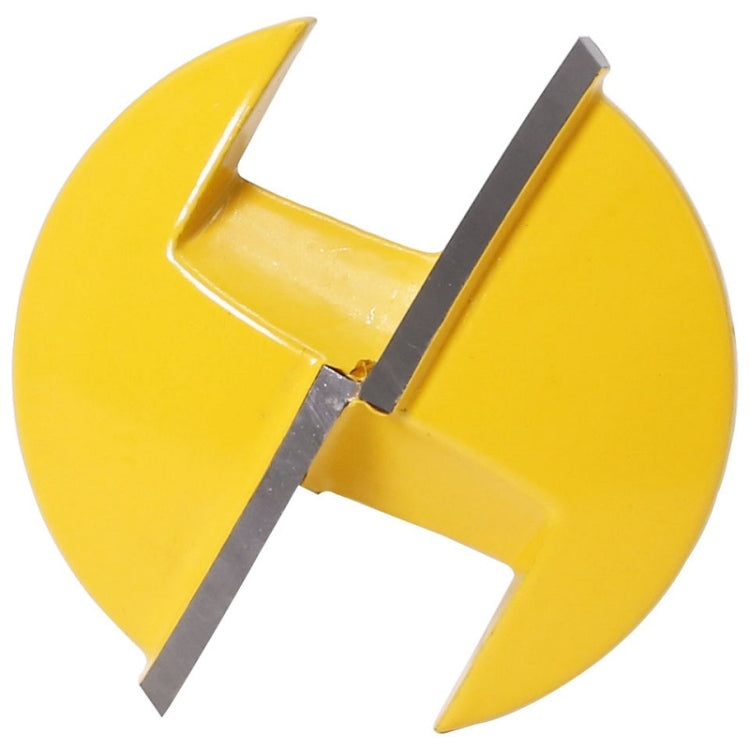 6 Shank Thin Flat-Bottom Woodworking Cutter Engraving And Trimming Machine Slotting Head