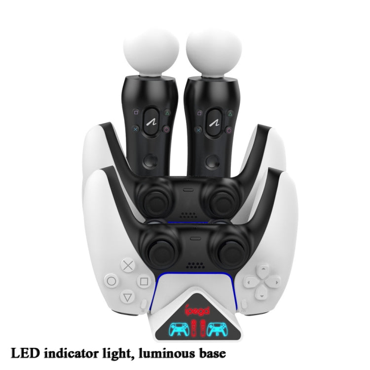 Ipega PG-P5011 Triangle Beast Charger Handle Charger For PS5 / PS MOVE