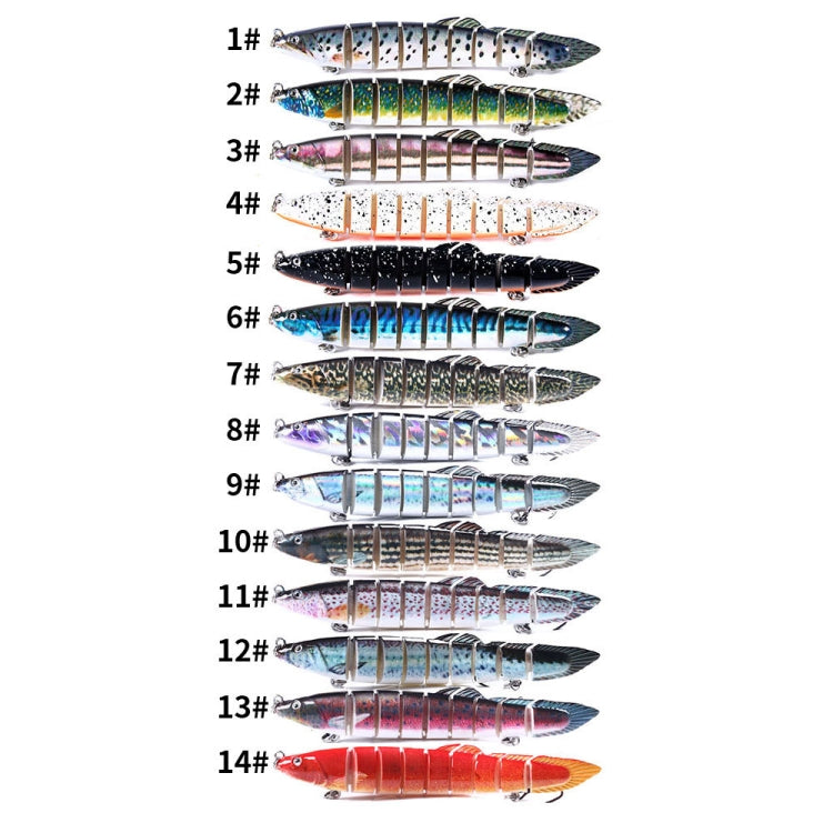 HENGJIA Multi-Segment Fish Bait Fake Fish Bait Luya Loach Bait