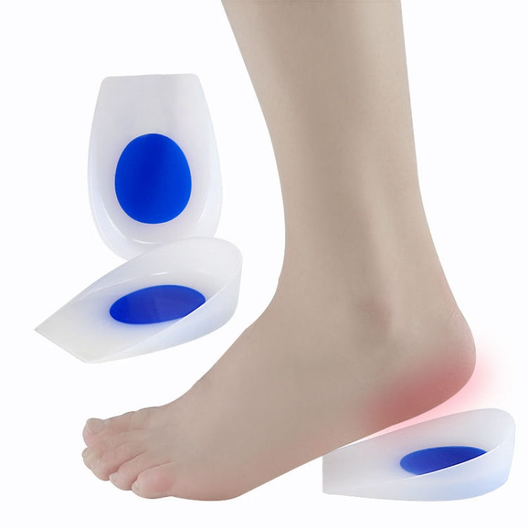 Silicone Heel Insole Is Comfortable Soft And Shock-Absorbing To Protect The Heel Insole