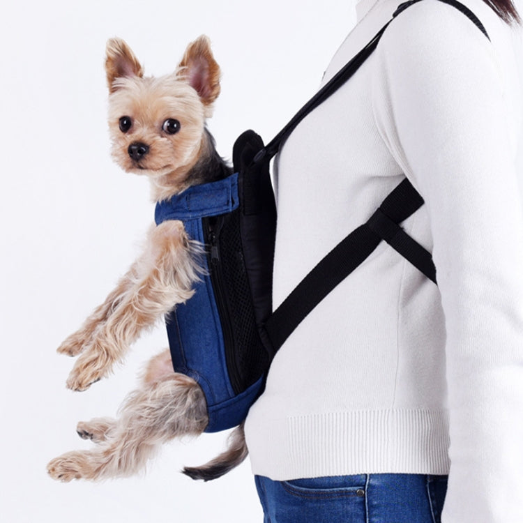 Dog Going Out Foldable On Chest Backpack Pet Carrier Bag