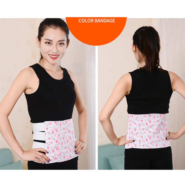 Postpartum Abdomen Belt Post-Operative Recovery Medicine Fixed Abdominal Belt Self-Adhesive Dressing Cotton Belt, Specification: XL