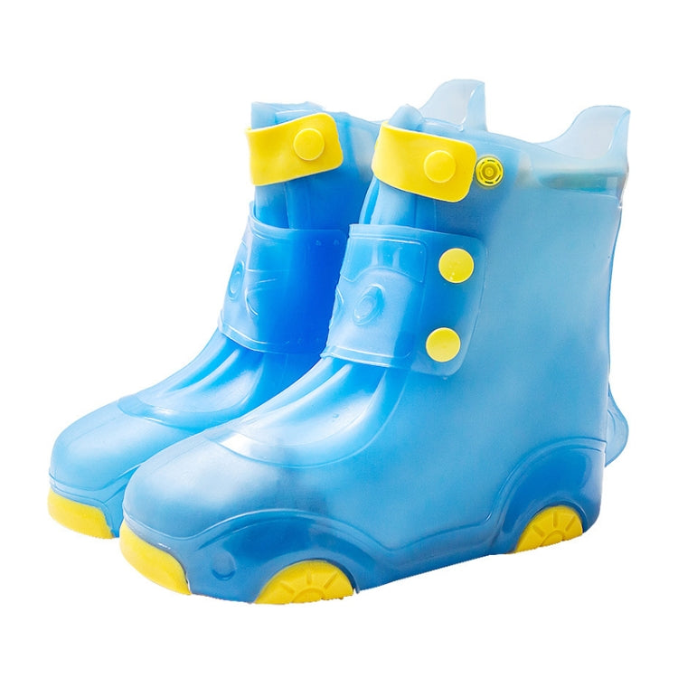 Children Rain Boot Cover Waterproof Non-Slip Rain Boot Cover Thickened Silicone Rain Boots