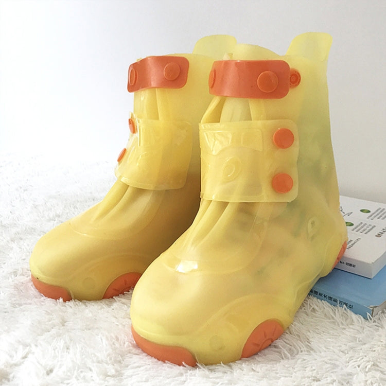 Children Rain Boot Cover Waterproof Non-Slip Rain Boot Cover Thickened Silicone Rain Boots