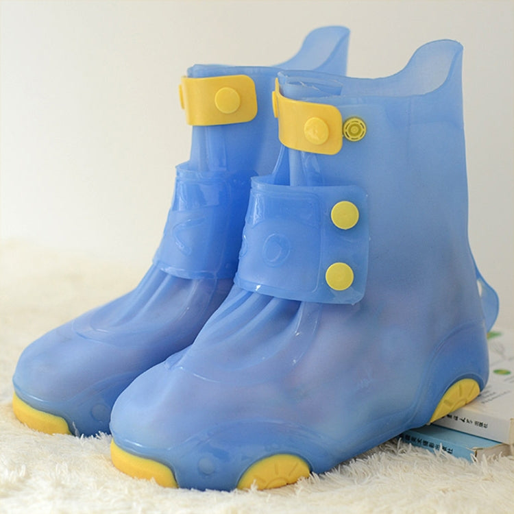 Children Rain Boot Cover Waterproof Non-Slip Rain Boot Cover Thickened Silicone Rain Boots