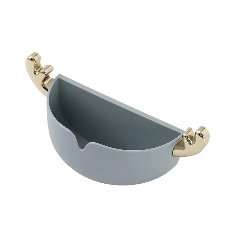 Cartoon Animal Cute Deer Soap Holder Seamless Wall-Mounted Bathroom Storage Box