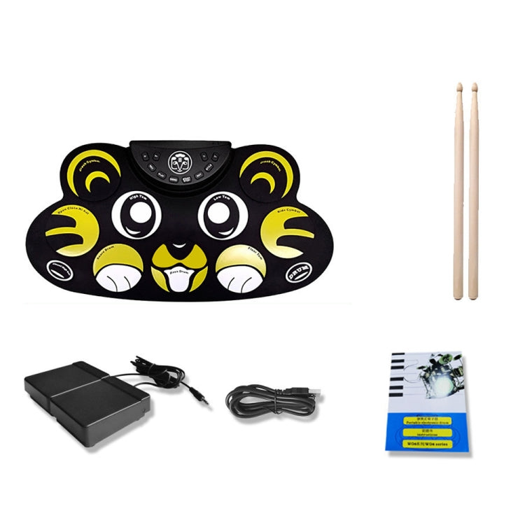 Children Hand Roll Electronic Drum DTX Game Portable Drum