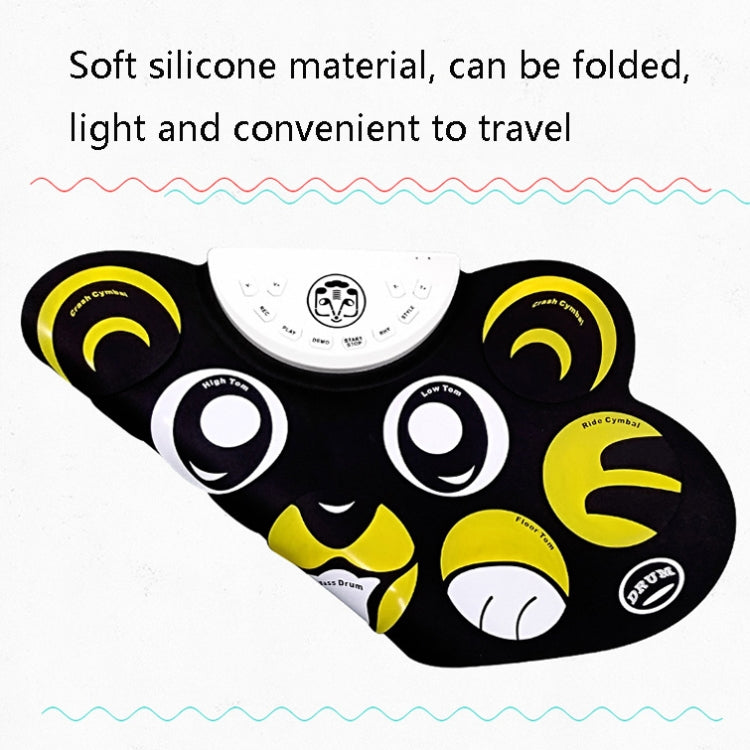 Children Hand Roll Electronic Drum DTX Game Portable Drum