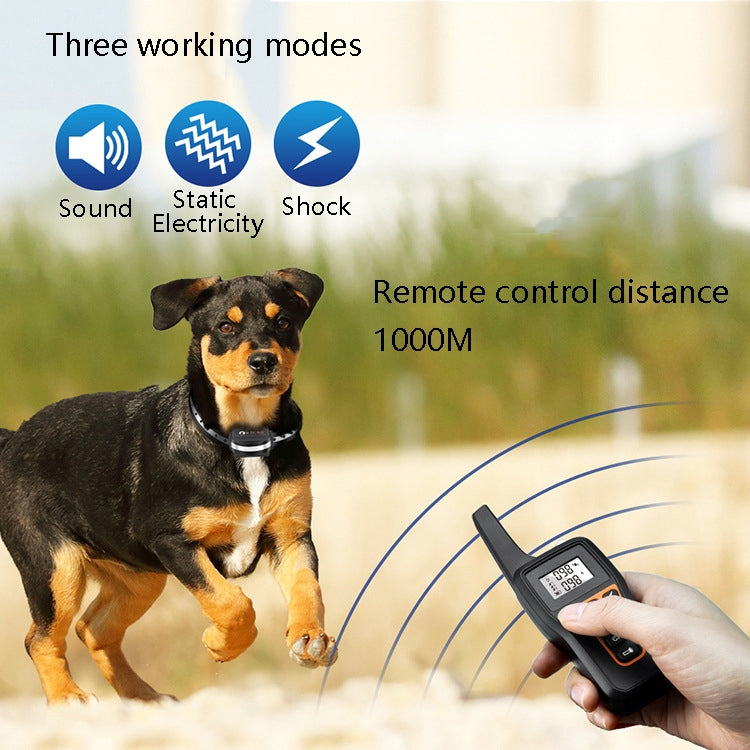 PaiPaitek PD529 Remote Control Dog Training Device Voice Control Anti-Barking Device Dog Training Device