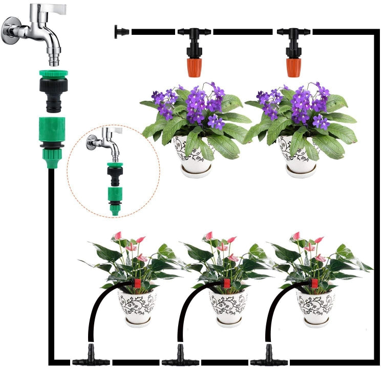 149 In 1 30m Adjustable Dripper DIY Automatic Watering Device Drip Irrigation Kit